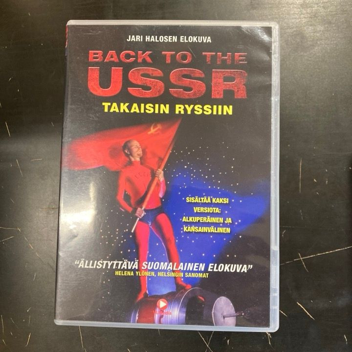 Back To The USSR - takaisin Ryssiin DVD (VG+/M-) -komedia-